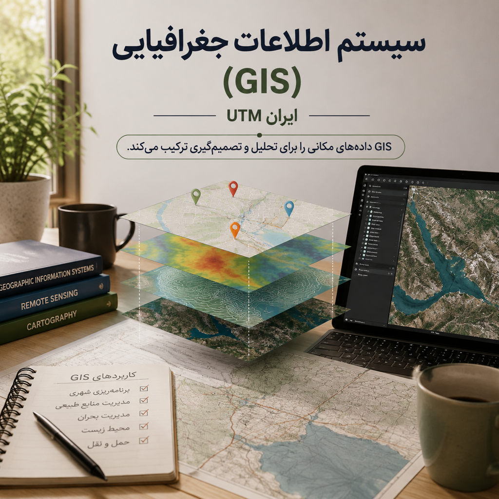 اجزای سیستم اطلاعات جغرافیایی GIS