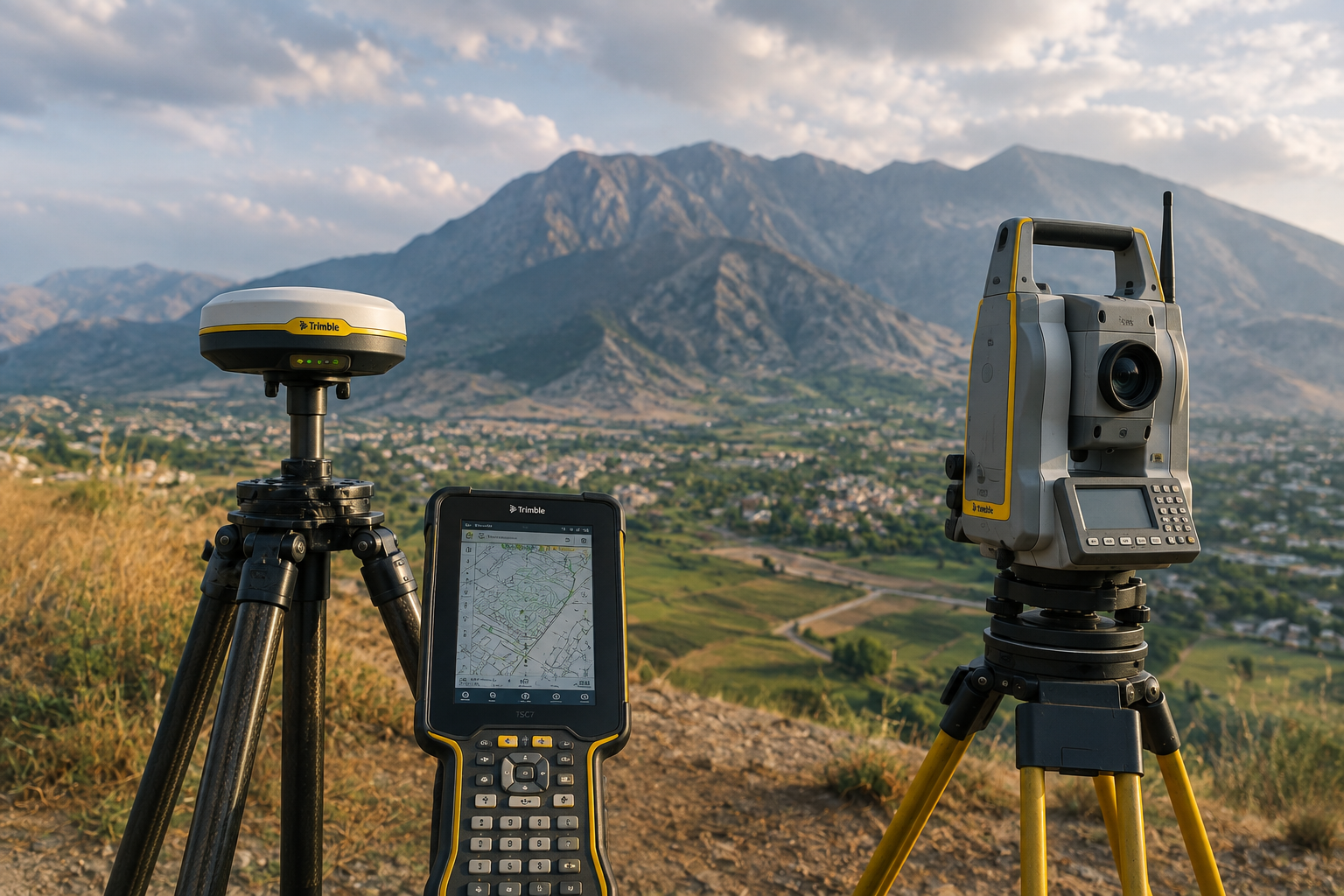 تجهیزات نقشه برداری GPS پلانیمتری و آلتیمتری