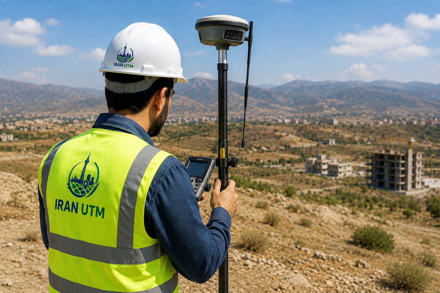 گیرنده GPS و GNSS مورد استفاده برای ثبت مختصات دقیق زمین