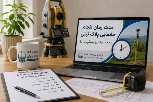 مدت زمان انجام جانمایی پلاک ثبتی با کارشناس رسمی دادگستری