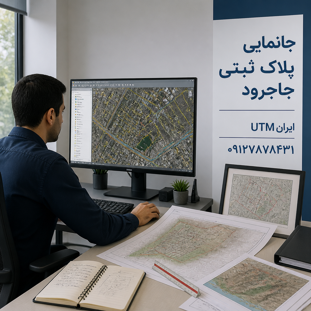 نقشه ثبتی و اطلاعات مکانی ملک