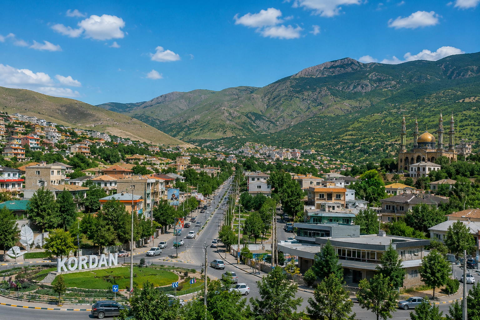 شهر کردان و خدمات نقشه برداری کردان