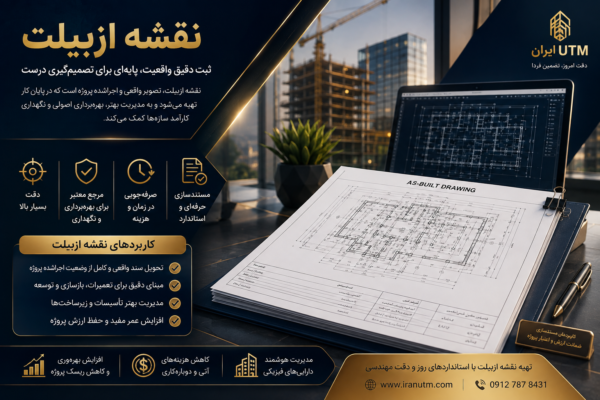 نقشه ازبیلت و خدمات تخصصی تهیه نقشه ازبیلت ایران UTM
